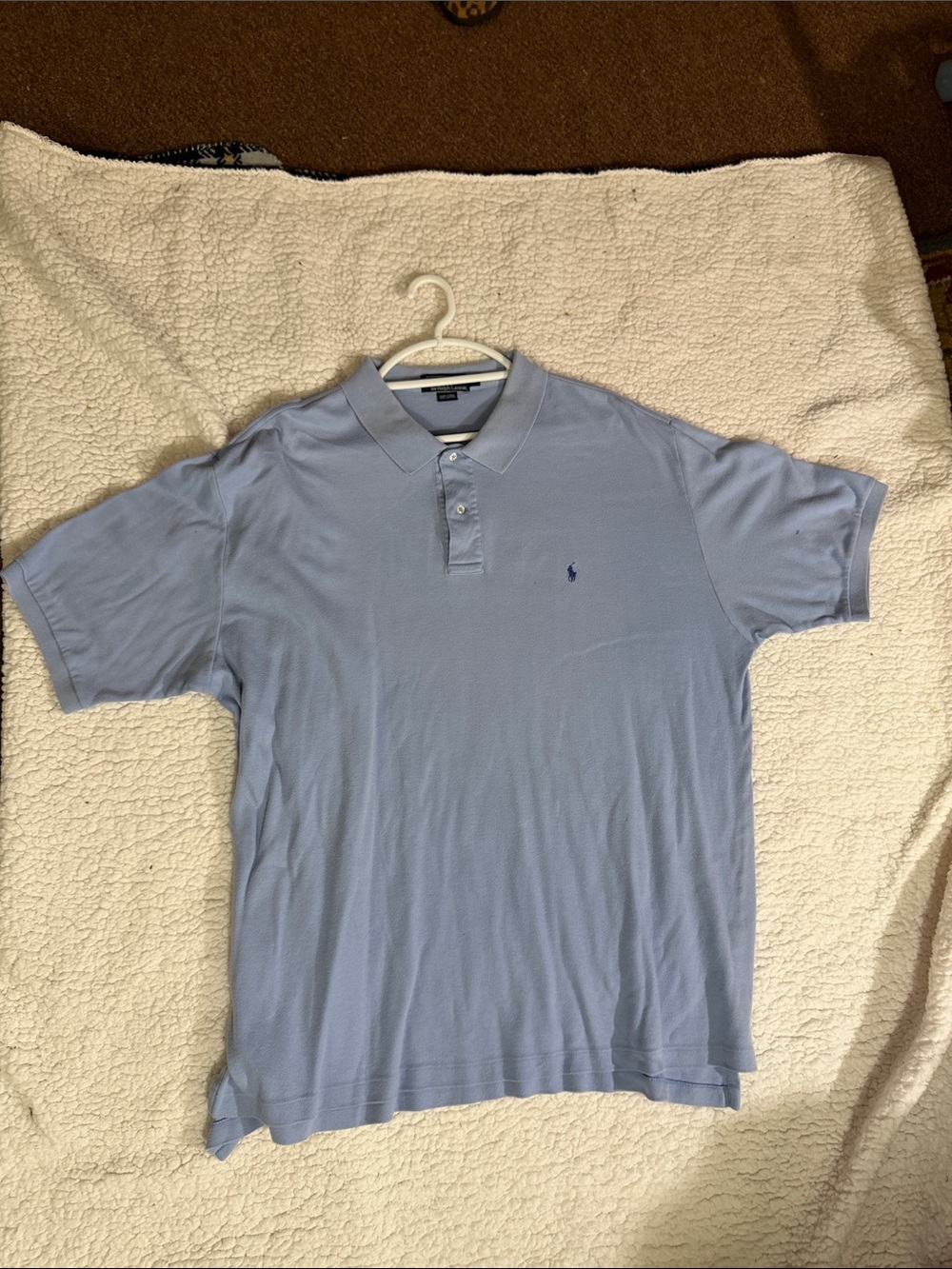 Polo by Ralph Lauren Light Blue Short Sleeve Polo